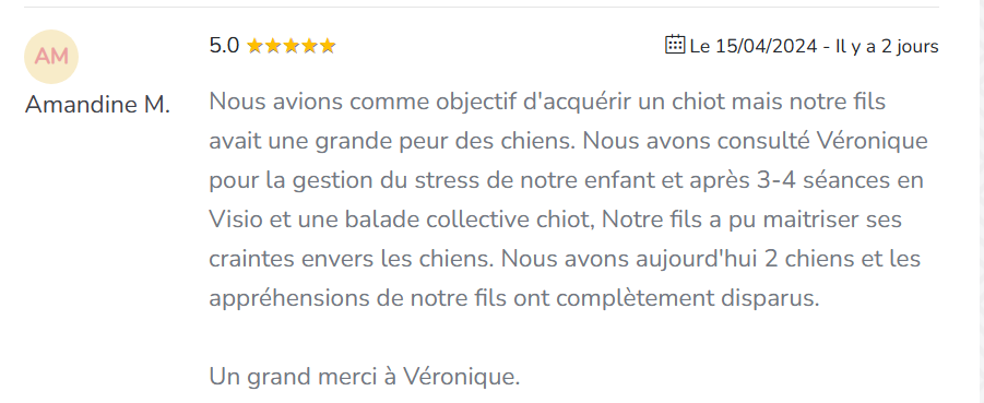 Avis d'Amandine M. sur Escale Hypnose de Véronique Valy